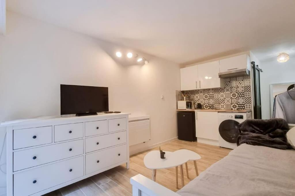 Studio Avec Garage 5Min Cannes Centre Kültér fotó