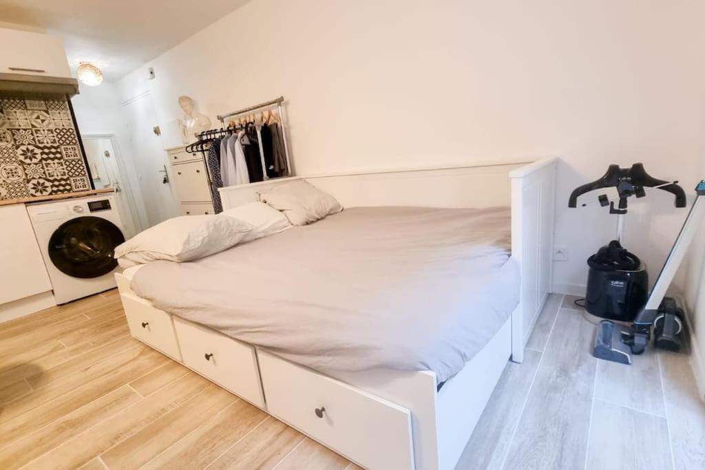 Studio Avec Garage 5Min Cannes Centre Kültér fotó